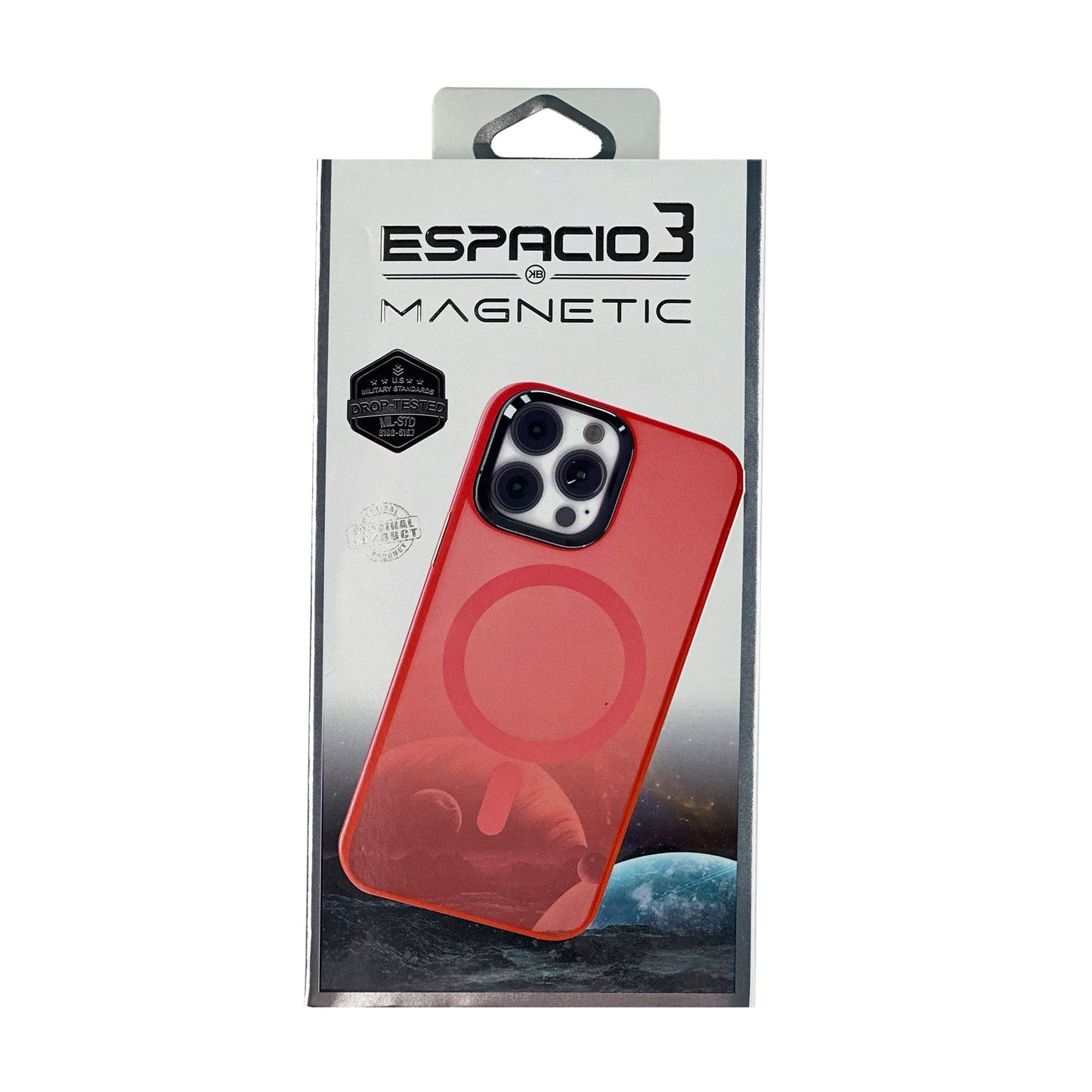iPhone 15 Plus - Espacio 3 Magsafe - Case Bulk