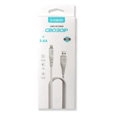 Lightning Cable for iPhone 3.3ft Fast Charging KBOD CBO - 30IP - Case Bulk