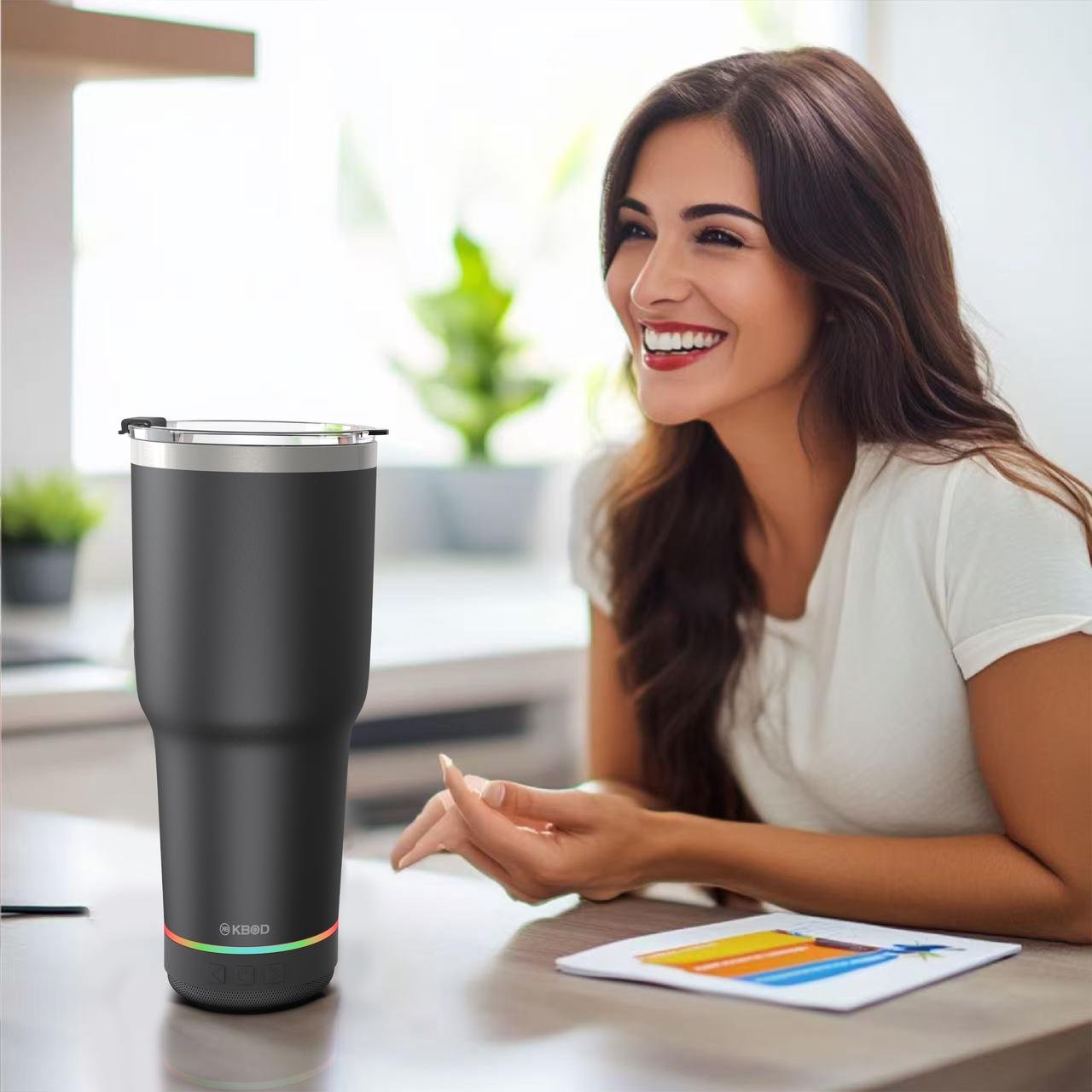 Tumbler + Speaker RAD20431 - Case Bulk