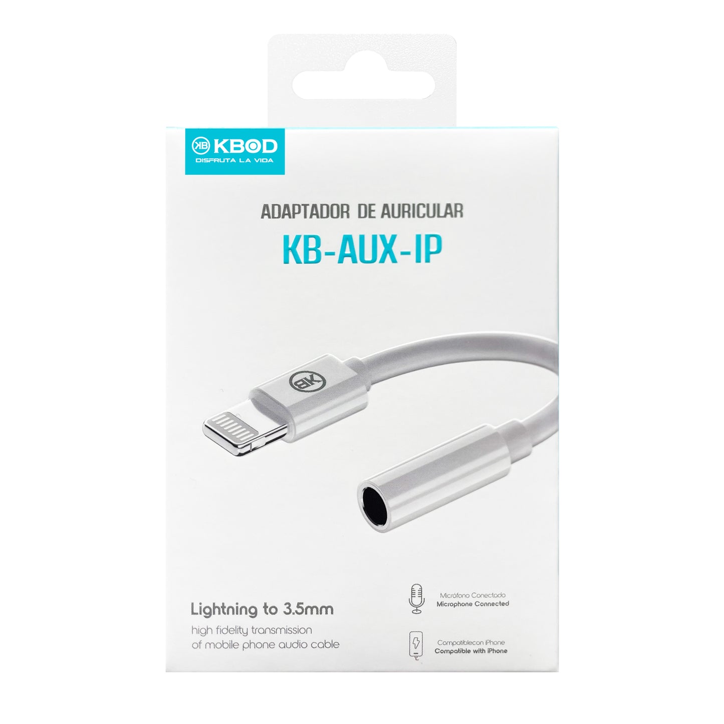 Apple Lightning to 3.5mm Headphone Adapter - KBAUXIP