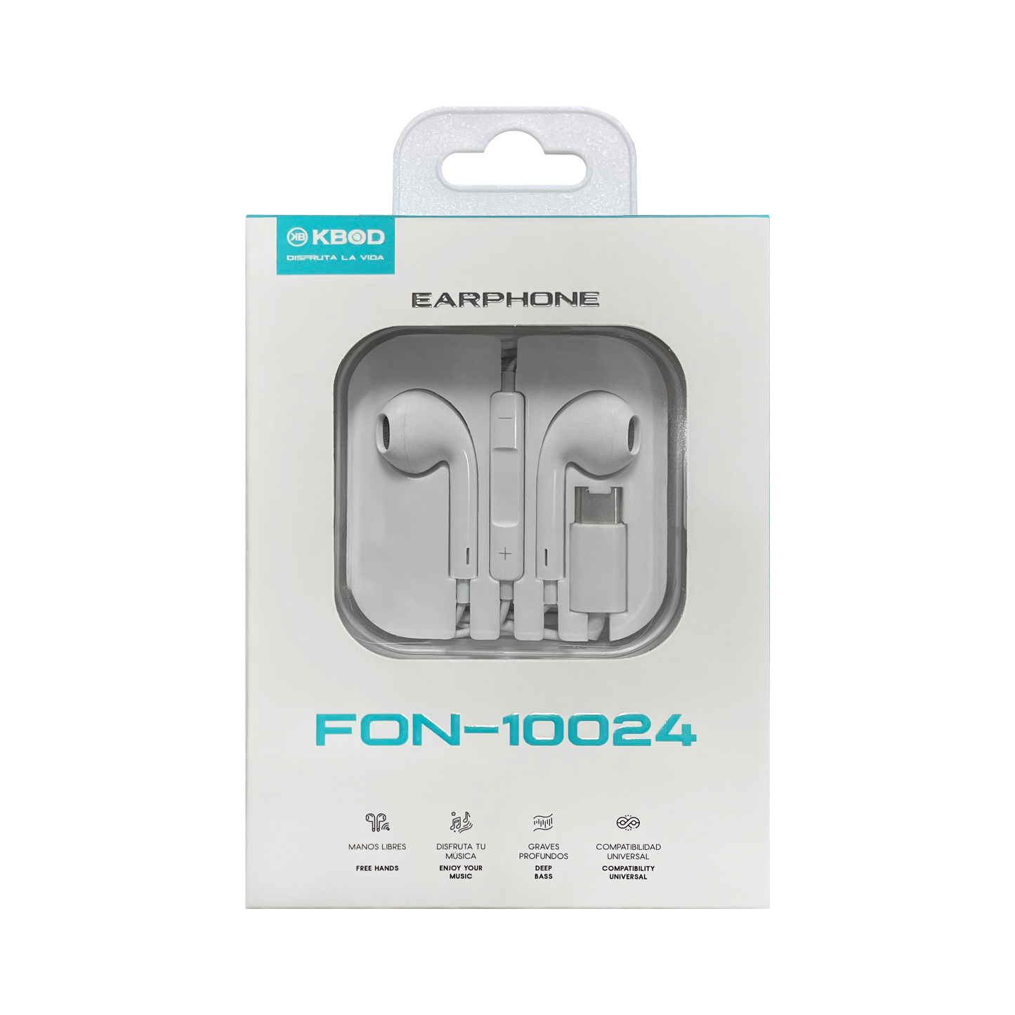 Type C Earphones KBOD FON-10024