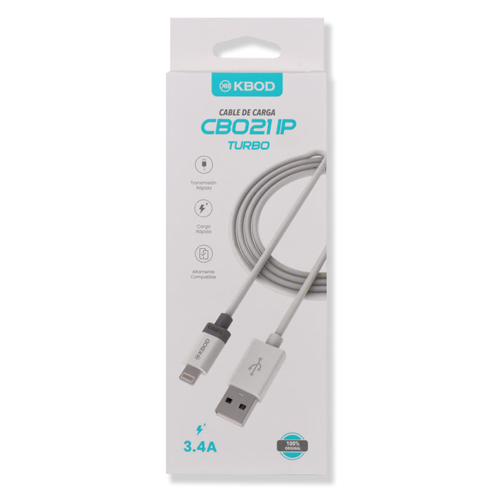 Lightning Cable for iPhone 3.3ft Fast Charging KBOD CBO-21IP