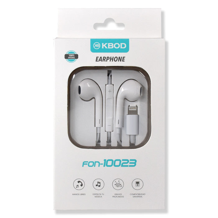 Lightning Earphones KBOD FON-10023