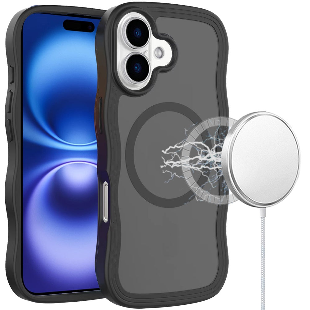 WaveGrip™  MagSafe Compatible Shockproof Silicone iPhone Case