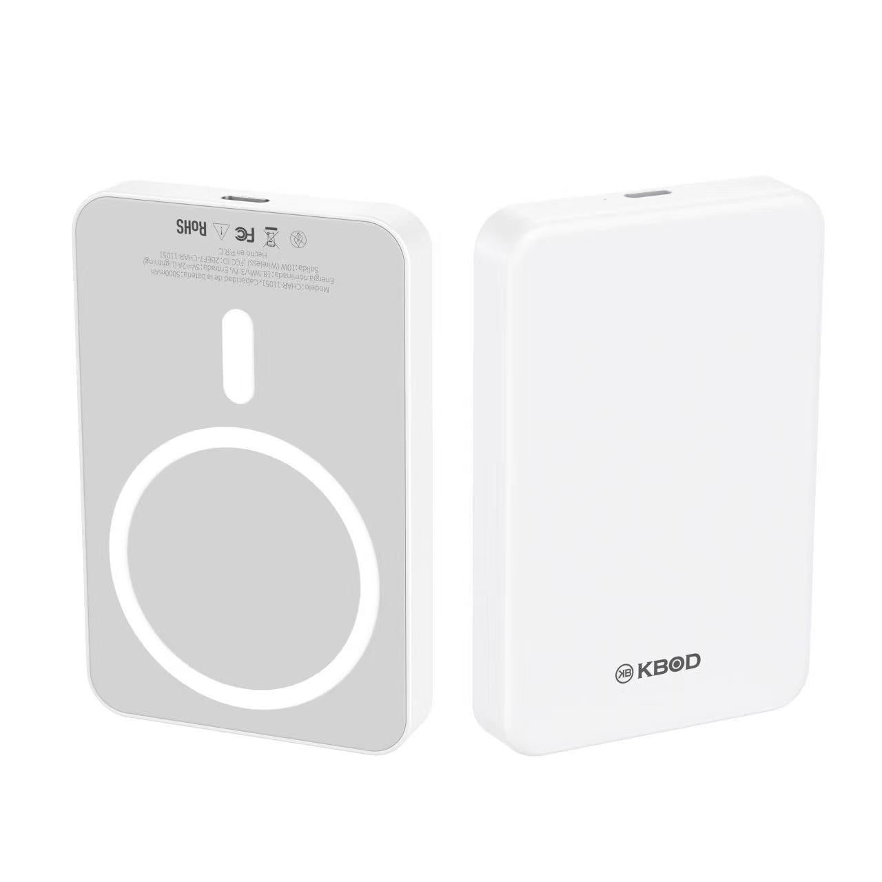 Cargador Portátil Powerbank Magnético 5.000 MAH - CHAR-11051