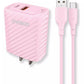 Charger with Type C Cable - KB - PX8 - Case Bulk