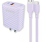 Charger with Type C Cable - KB - PX8 - Case Bulk